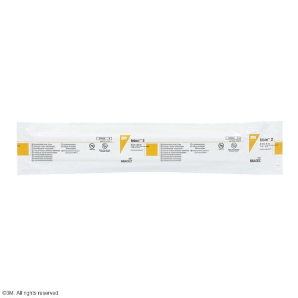 3M Ioban 2 Inzisionsfolien 35 x 45 cm Inzisionsfeld 35 x 35 cm (10 Stck.) VE = 4 Pack