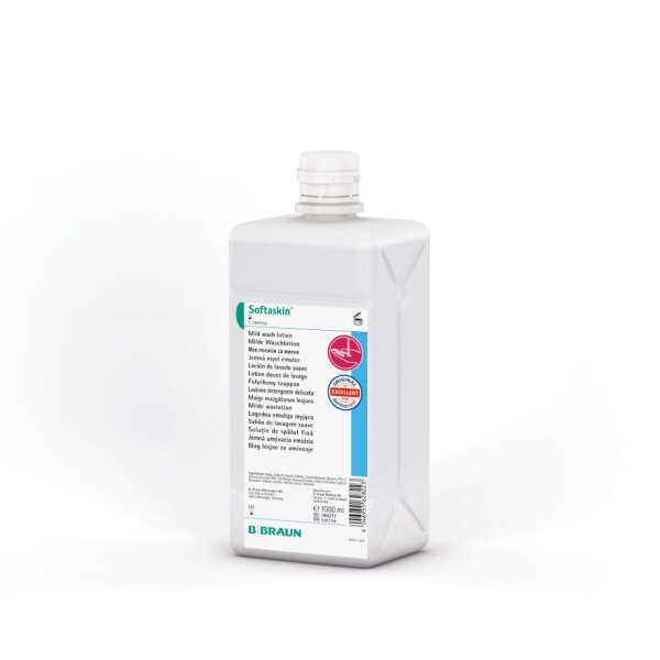 Softaskin Waschlotion | für normale und sensible Haut | 1000 ml Spenderflasche