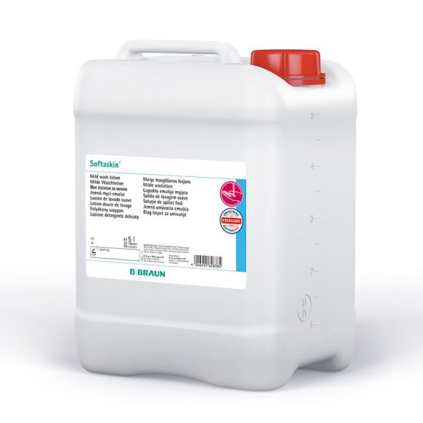 Softaskin Waschlotion | für normale und sensible Haut | 5 Liter Kanister