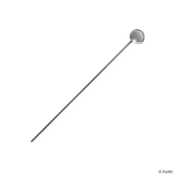 Kehlkopfspiegel Gr. 2, Ø 14 mm aus Metall VE = 5 Stck.