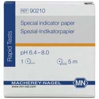 Indikatorpapier Macherey | pH 6,4 - 8,0 | 7mm x 5m | 1 Rolle