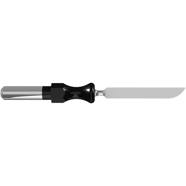 Messerelektrode, mit seitlicher Spitze, 24 x 3,3 mm VE /