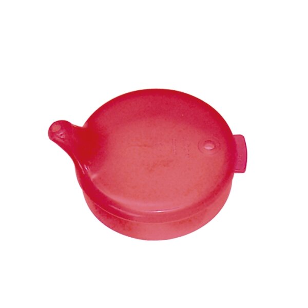 Schnabelbecher Oberteil 4 mm rot transluzent VE = 5 Stck.