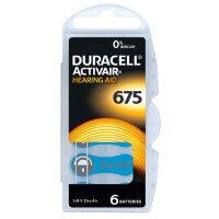 Batterie Activair Typ DA 675, 1,45 V für...