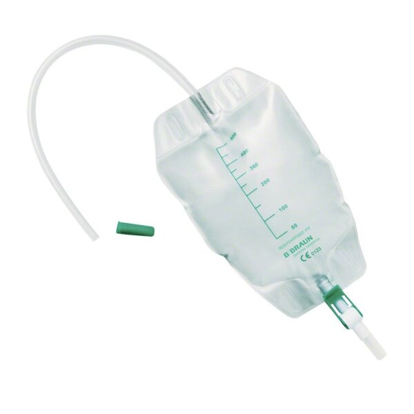 Urimed B`Bags Beinbeutel | 500ml | 60cm Schlauch | unsteril | 10 Stück