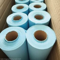 MEDINOP Liegenauflagen 2-lagig, blau, 59 cm x 50 m VE =...