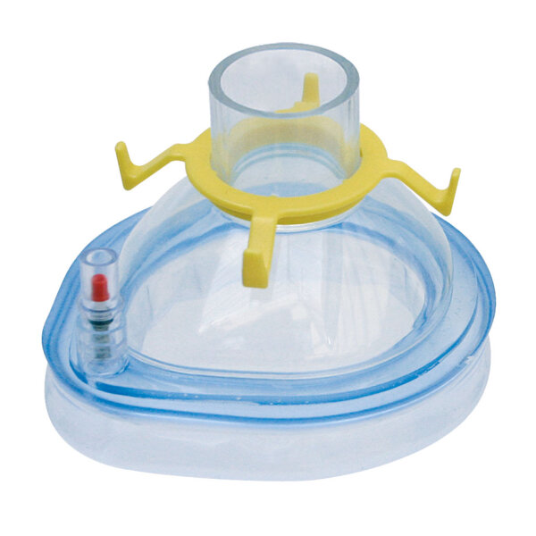 Einmal-Beatmungsmaske mit belüftbarem Kissen, Gr. 3 Kinder VE = 10 Stck.