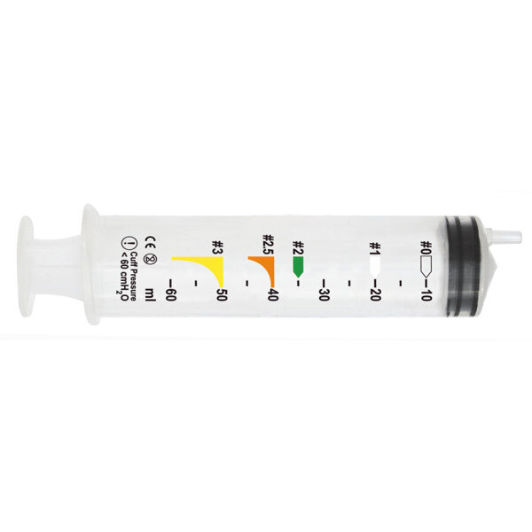 Einmal-Spritze 60 ml Luer-Ansatz, farbcodiert VE = 10 Stck.