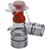 Tube Inhaler, doppel drehbar, rechtwinklig VE = 10 Stck.