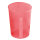 Schnabelbecher Unterteil rot transluzent VE = 10 Stck.