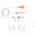 TIVA-Set Infusionssystem, 2-fach mit 2 Anschlussleitungen (10 Stck.)