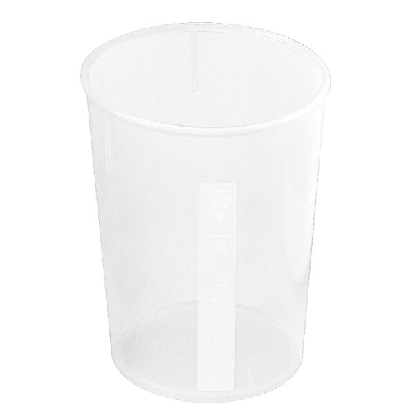 Schnabelbecher Unterteil opak transparent VE = 10 Stck.