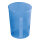 Schnabelbecher Unterteil blau transluzent VE = 10 Stck.