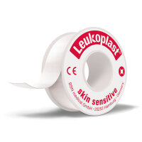 Leukoplast Skin Sensitive Rollenpflaster ohne Schutzring,...
