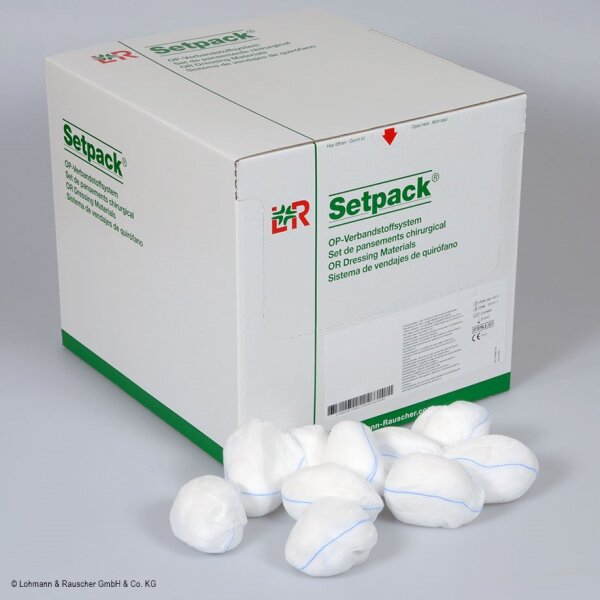 Setpack Tupfer RK steril Gr. 7 faustgroß (5 Stck.) VE = 16 Pack