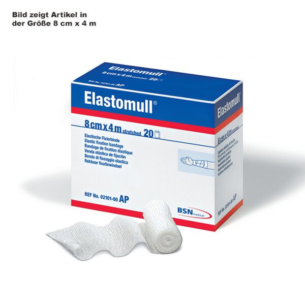 BDF Elastomull elast. Mullbinden | 12cm x 4m | lose | 20 Stück