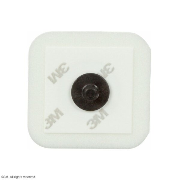 3M Monitoring Elektroden Schaumstoff 4 x 3,3 cm (50 Stck.) röntgentransparent  VE = 20 Btl.