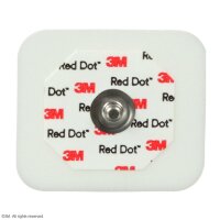 3M Red Dot EKG-Elektroden f. Erw. f.Intensiv 3,5 x 4 cm...