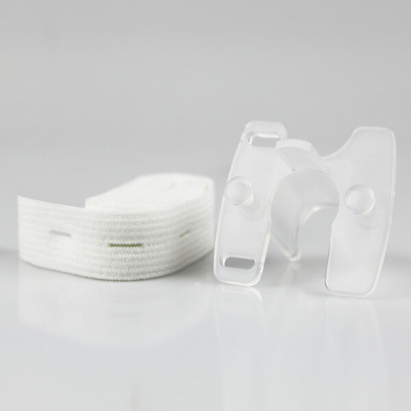 Beißblock Gr. 5 mit elastischem Halsband passend f. LTS-D Larynx-Tubus 2 und 2,5 VE = 20 Stck.