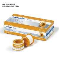 BDF Leukopor | Heftpflaster | 1,25cm x 5m | ohne...