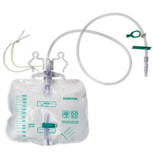 Ureofix 112 Plus Urindrainagebeutel, steril, 110 cm Schlauch VE = 25 Stck.
