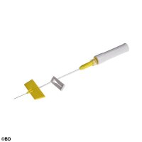 BD Saf-T-Intima Venenverweilkatheter ohne Y-Anschluss, 24...