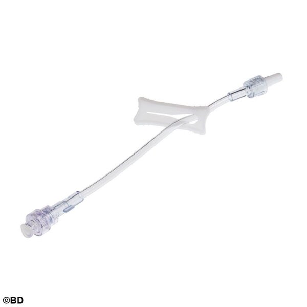 BD Q-Syte Luer-Zugangssystem steril mit 15 cm Standardschlauch