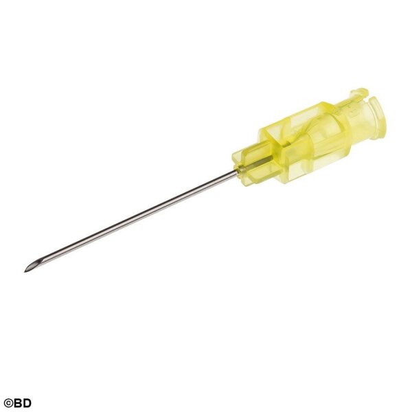 Einführkanüle 20G x 1 1/4, gelb für 24/25/26 G Kanülen, steril