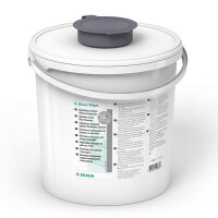 Wipes Spendereimer mit grauem Deckel (ohne Vliesrolle)