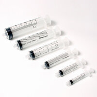 Einmal-Spritze 50 ml LL, zentrisch, 3-teilig VE = 25 Stck. /