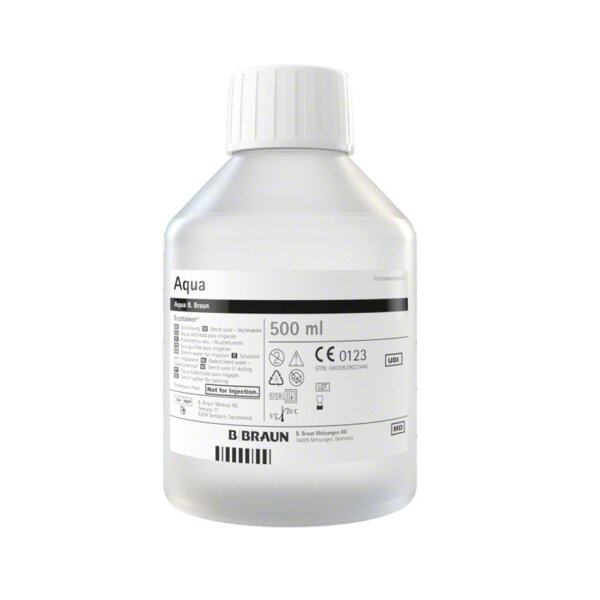 Aqua B. Braun Spüllösung (10x500ml) Ecotainer