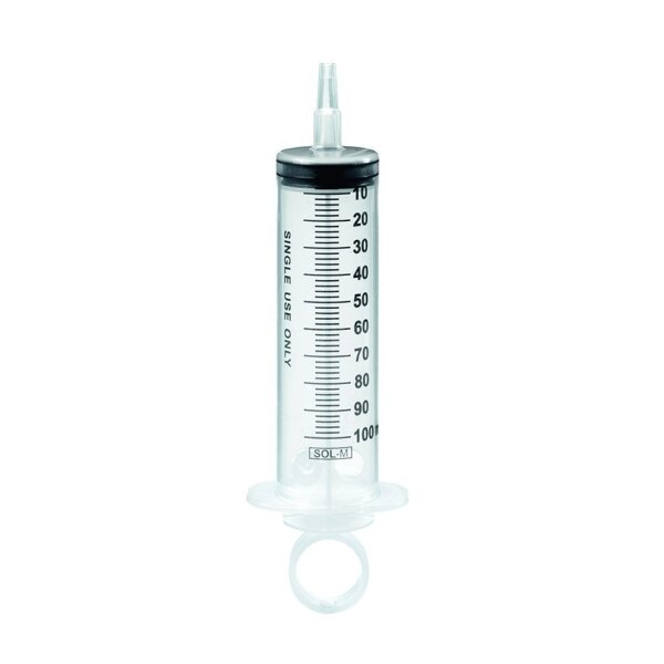 Sol-M 100 ml Spritze mit Katheteransatz  VE = 30 Stck.