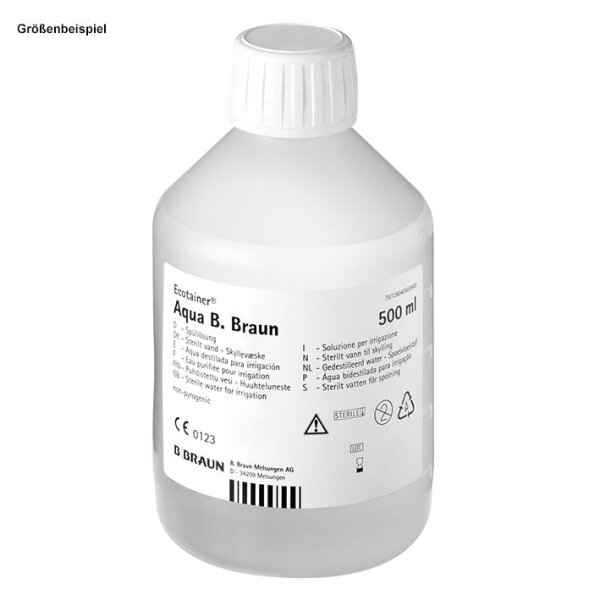 Aqua B. Braun Spüllösung | Ecotainer | steril | 6 x 1000 ml