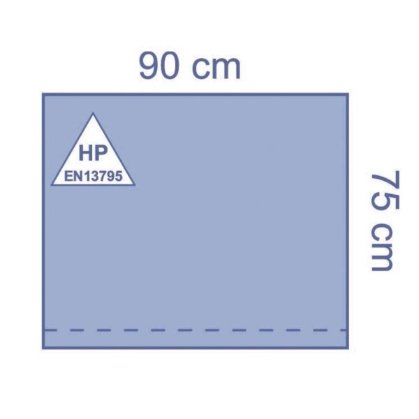 OPS Essential Abdecktuch, selbstklebend, 75 x 90 cm, steril VE = 40 Stck. /
