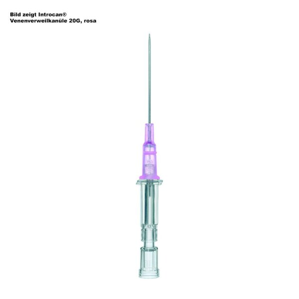 Introcan Venenverweilkanüle 24 G, 0,7 mm gelb, 19 mm Stichlänge
