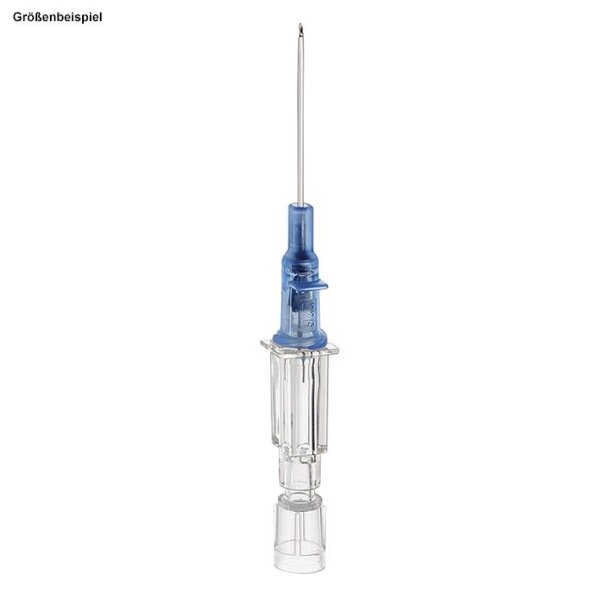 Introcan Safety PUR Venenverweilkanüle 22 G 0,9 mm, blau, 25 mm Stichlänge VE = 50 Stck. /