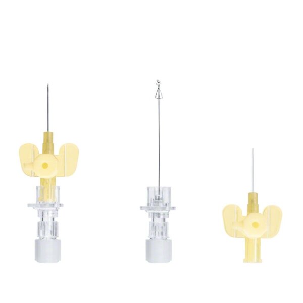 Vasofix Safety 24 G, 0,7 mm, gelb, 19 mm Stichlänge, PUR VE = 50 Stck. /