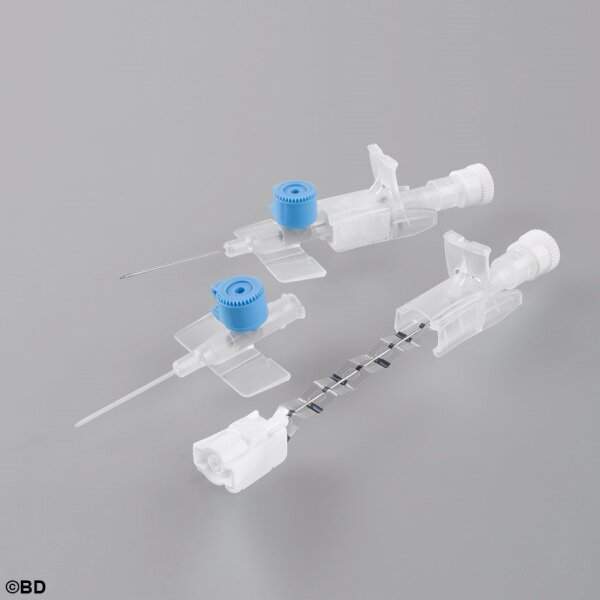 Venflon pro Safety blau | 22G | 0,9 x 25 mm | 50 Stück