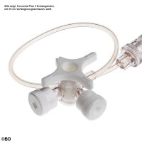 BD Connecta Plus 3 Dreiwegehahn, mit 10 cm...