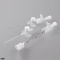 Venflon pro Safety grau | 17G | 1,5 x 45 mm | 50 Stück