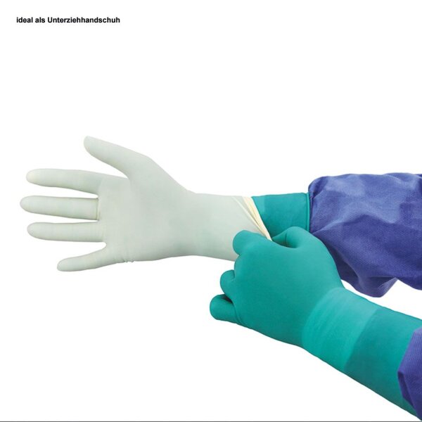 Signature Latex Green OP-Handschuhe steril, puderfrei Gr. 6 VE = 50 Paar /