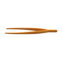 Pinzette, POM, gelb, stumpf, elastisch, Länge 145 mm...