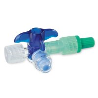 Discofix C-3 Dreiwegehahn blau steril, mit...