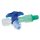Discofix C-3 Dreiwegehahn blau steril, mit Safeflow-Ventil VE = 100 Stck.