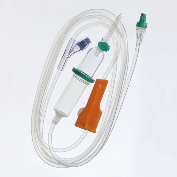 Intrafix SafeSet Infusionsgerät 210 cm, mit nadelfreiem Ventil Safeflow VE = 100 Stck.
