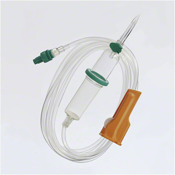 Intrafix SafeSet Infusionsgerät RV 180 cm, mit Rückschlagventil VE = 100 Stck.