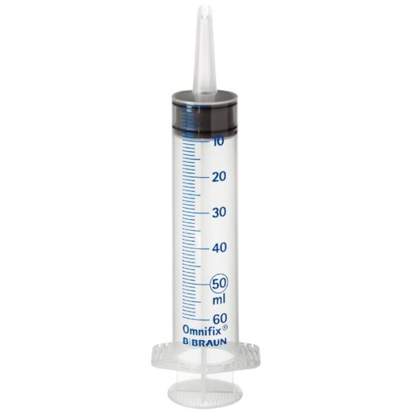 Spritzen Omnifix Braun Wund- und Blasenspritzen | 50/60 ml | 3-teilig | 100 Stück