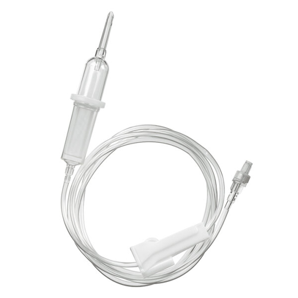 Sangofix B Transfusionsgerät | SpinLock-Konnektor | ohne Belüftung | Schlauchlänge 150cm | 100 Stück