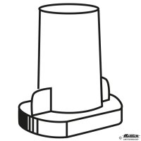 Zyto-Kammer mit Dichtung, PP, 1-fach 8 ml