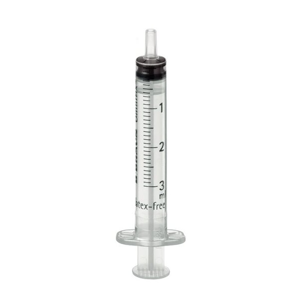 Spritzen Omnifix Braun Luer 3 ml | 3-teilig | 100 Stück